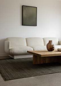 New: Ivy 3 Seater Sofa / Natural