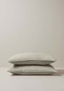Gifts Under 100: Ravello Standard Pillowcases / Bone