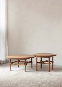 Tables: Mika Coffee Table / Dark Teak