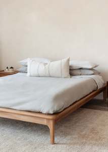 Furniture: Noah Bed / Dark Teak