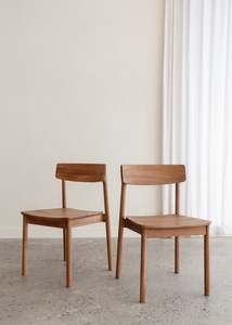 Riko Dining Chair / Dark Teak