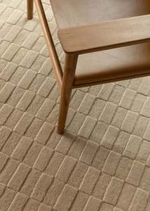 New: Hugo Floor Rug / Almond