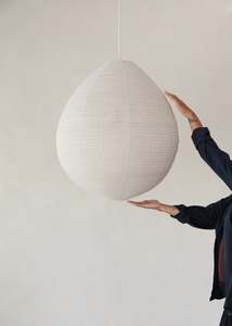 New: Soma Linen Lantern / Natural
