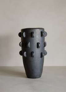 Kars Glazed Pot / Black