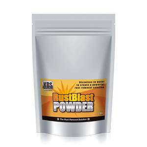 KBS RUSTBLAST WATER BASED RUST REMOVER POWDER 1KG