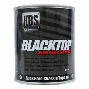 BLACKTOP CHASSIS COATER PERMANENT UV STABLE TOP COAT