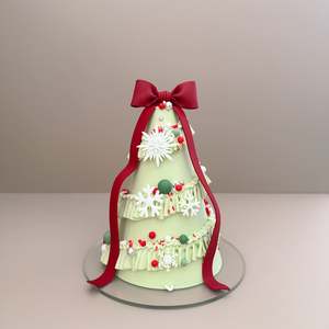 1day: Christmas tree cake - Multiple flavours