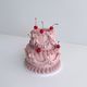 Petite two-tier vintage cake - Multiple flavors & colours