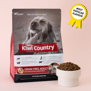 Grain Free Dog Food: 2kg Dry Dog - Beef