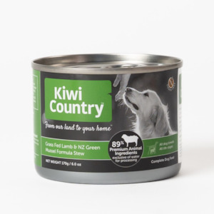 Premium Whole Pet Food: 170gm Wet Dog Can - Lamb
