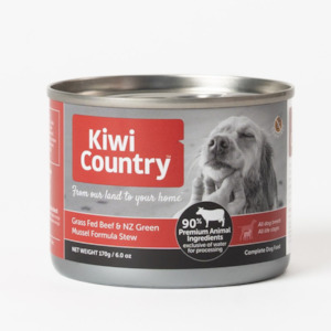 Premium Whole Pet Food: 170gm Wet Dog Can - Beef