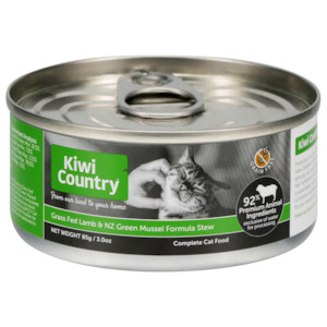 Premium Whole Pet Food: 85gm Can Wet Cat - Lamb