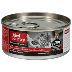 Premium Whole Pet Food: 85gm Can Wet Cat - Beef