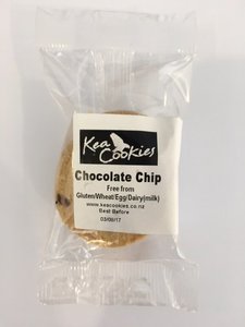 Products: Twin packs of Choc Chip Cookies – Gluten, Wheat, Dairy and Egg Free