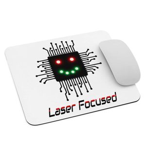 Products: Fun Laser Focused Mouse Pad - Kea Sigma Delta