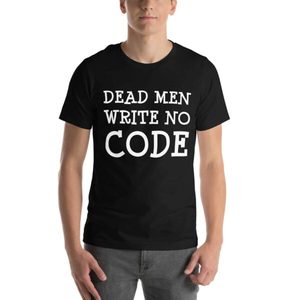 Products: Dead Men Write No Code Unisex T-Shirt - Kea Sigma Delta