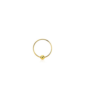 Gold Sterling Silver Nose Ring