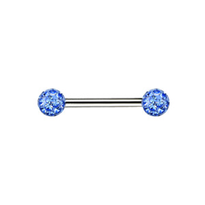 Light Sapphire Ferido Titanium Bar