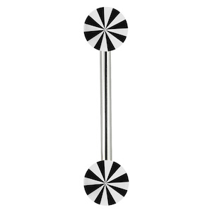 Black Striped Tongue Bar