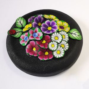 Jar Lids: Flowers Lid