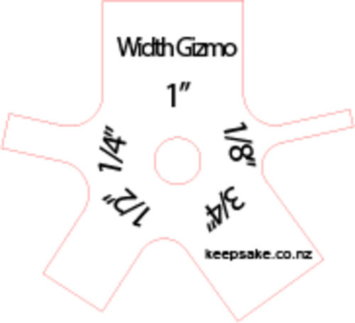 Gizmo - Seam allowance measure