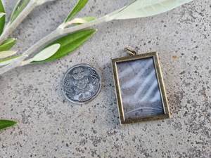 DIY Photo Charm Brass Large - Keepsake Bouquets
