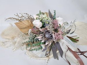 Products: WEDDING READY SILK & DRIED BRIDAL BOUQUET - Keepsake Bouquets