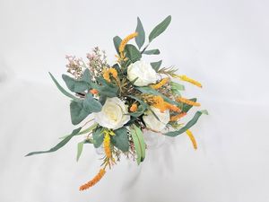 WEDDING READY Maids Bouquet Rustic SILK - Keepsake Bouquets