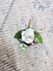 WEDDING READY Rustic Button Hole - Keepsake Bouquets
