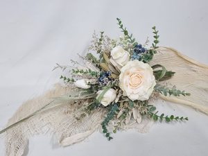 Products: WEDDING READY ROSES & BERRIES - Keepsake Bouquets