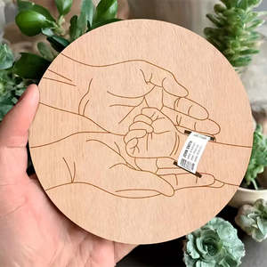 Mini Keepsakes: Baby Hospital Bracelet Holder