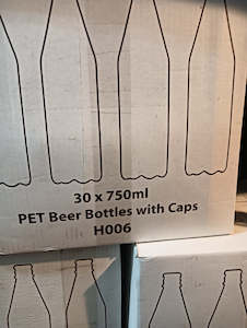 This Months Sale Items: PET Beer Bottles with Caps