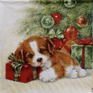 Serviettes: xmas100.25cm