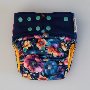 Night Nappies: Kekoa Core Large | Winter Bloom