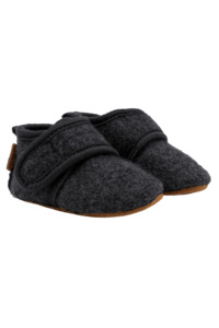 Mikk-Line | Softsole Felted Wool Walker Shoe Anthracite Melange
