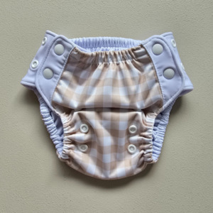 Kekoa Swim Nappies | Biscotti Gingham