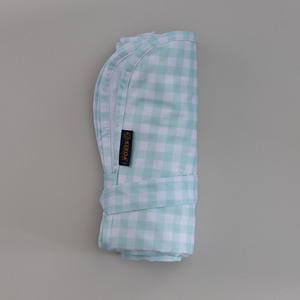 Kekoa Premium | Quilted Change Mat - Mint Gingham