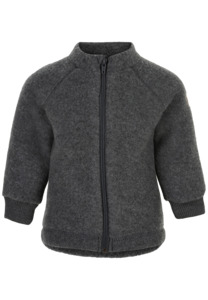 Mikk Line: Mikk-Line | Brushed Wool Jacket Anthracite