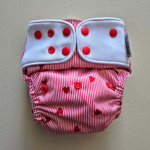Night Nappies: Kekoa Core Large | Candy Cane Lover