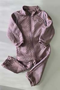Mikk Line: Mikk-Line Softshell Pink Suit (12-18m)