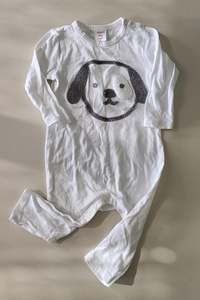 Little Dude And Little Miss Clearout: Seed Puppy Romper (6-12m)
