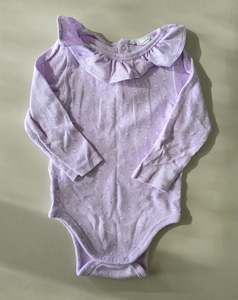 Country Road Ruffle Neck Bodysuit (6-12m)
