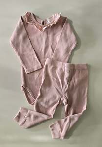 Quincy Mae Pink Set (12-18m)