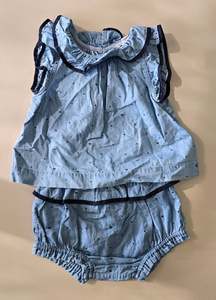 Little Dude And Little Miss Clearout: Country Road Denim set (6-12m)