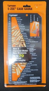 Lyman E-ZEE Case Gauge
