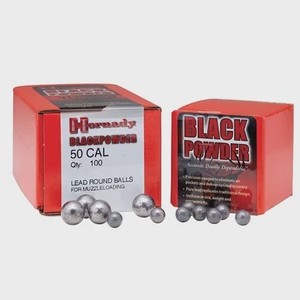 Products: Hornady 54cal .530 dia Round Balls Box of 100