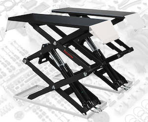 Scissor Lift: Low Profile, Full Height Scissor Lift, 3 Ton