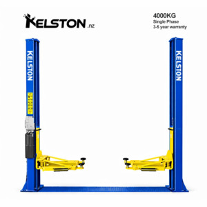 Two Post Hoist Floor Plate - TF40 Blue