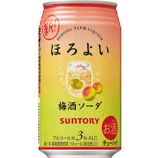 Beer & Wine: Suntory 3% Chu Hi Plum 350ml