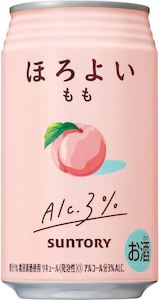 Beer & Wine: Suntory 3% Chu Hi Peach 350ml